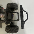 Metal Front Bumper with Tow Trailer for 1/10 RC Crawler Car Traxxas TRX4 Axial SCX10 90046 90047 SCX10 II Upgrade Parts. 