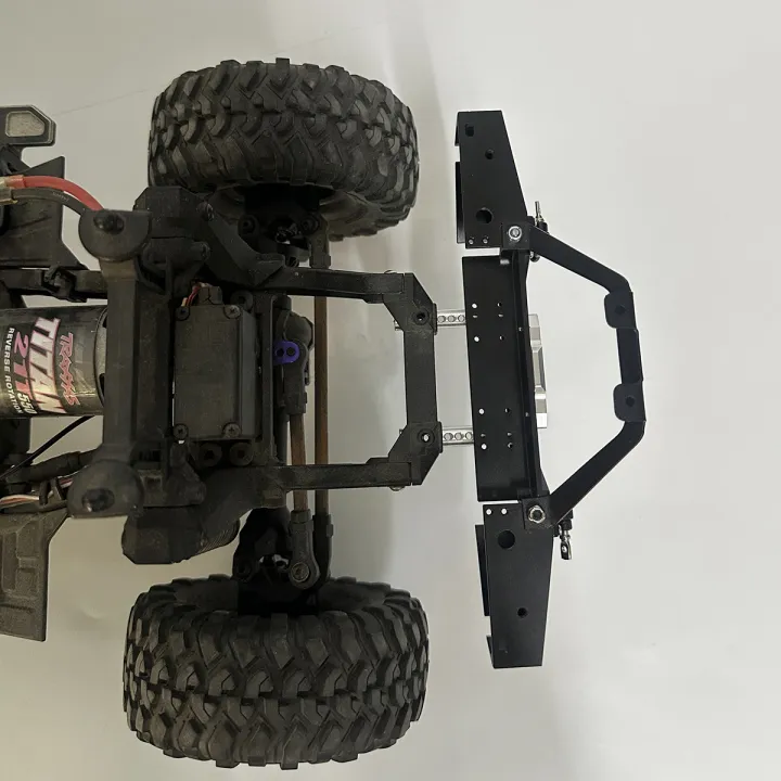 Metal%20Front%20Bumper%20with%20Tow%20Trailer%20for%201/10%20RC%20Crawler%20Car%20Traxxas%20TRX4%20Axial%20SCX10%2090046%2090047%20SCX10%20II%20Upgrade%20Parts%20-%20Image%204