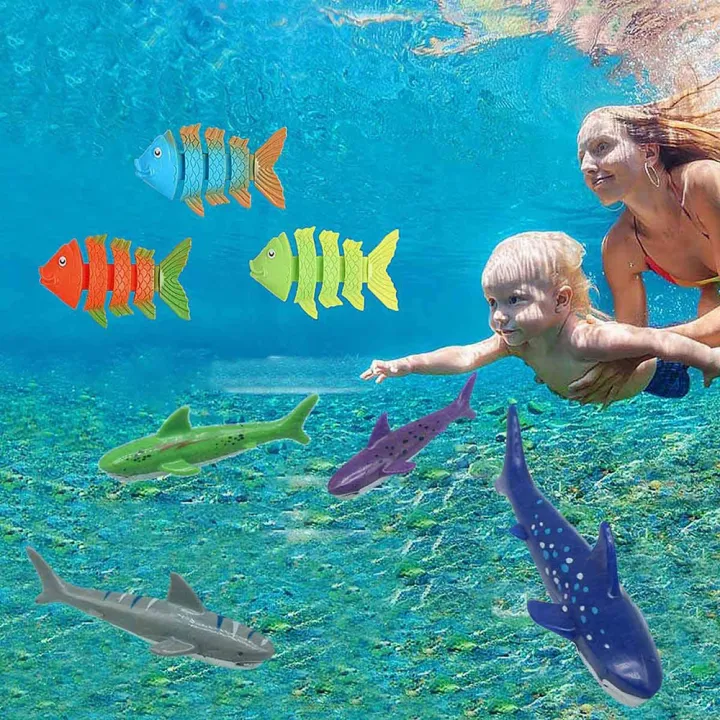 Summer%20Diving%20Toys%20Torpedos%20Octopus%20Diving%20Fish%20Ring%20Swimming%20Pool%20Water%20Games%20Training%20%20Set%20Toys%20For%20kids%20-%20Image%204