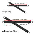 Hidden Suspenders for Men 1.6" Wide Elastic Adjustable Work Suspenders Heavy Duty with 4 Snap Loop X-back Braces for Trousers. 
