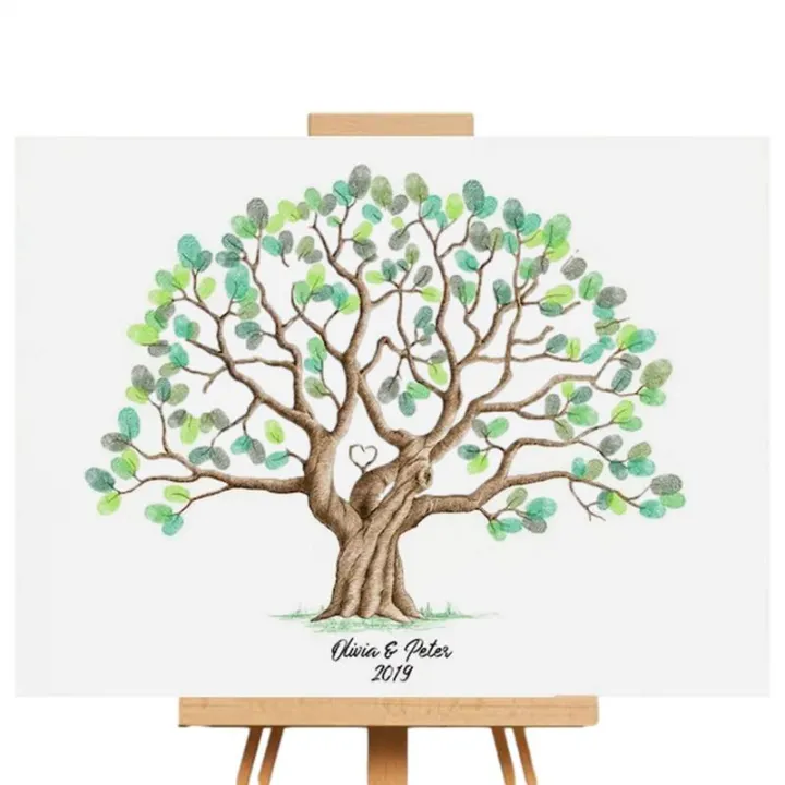 Personalised%20Fingerprint%20Tree%20Canvas%20Wedding%20Guest%20Book%20Creative%20Poster%20Wedding%20Gift%20Signature%20Marriage%20Souvenir%20for%20Party%20Decor%20-%20Image%205