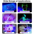 UV Nail Lamp 395nm Led Ultraviolet Lights UV Led Desk Lamp Black Light Manicure Dryer UV Curing Light for Resin Curing Nail Art.