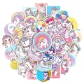 50/100pcs Cute Cartoon Unicorn Stickers for Laptop Luggage Phone Car Scooter Funny Vinyl Decal for Kids Girl Children Gift. 