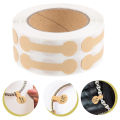 500pcs Jewelry Labels Self Adhesive Price Dumbell Tags Necklace Ring Labels Paper Jewelry Accessories DIY Display Tool. 