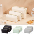 1pcs PU Leather Portable Toiletry Bags Waterproof Travel Make Up Bags for Women Small Medium Large Cosmetic Organizer Bags.