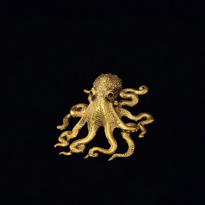 Hand%20Made%20Small%20Octopus%20Statue%20Metal%20Brass%20Tea%20Pet%20Table%20Ornament%20Lucky%20Home%20Decorations%20Accessories%20Chinese%20Tea%20Set%20Craft%20Gift%20-%20Image%205