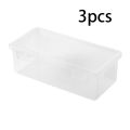 1/2/3 Pcs All-Clear Desktop Storage Box - Organizer for Pencils, Markers, Keys & Office Desk Clutter.