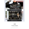 Tactical Military Uniform for Children's Day Camouflag Disguise Adult Halloween Costume for Kid Girl Scout Boy Soldier Army Suit.