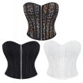 Fashion Strapless Off Shoulder Corset Tank Crop Tops Summer Backless Camisole Underwear Female Bustier Top.