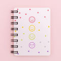 A7 Pocket Book Notebooks Small Flower Love Small Cute Side Flip Coil Book Student Mini Portable Flip Notepad. 