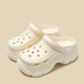 Chunky Platform Clogs Sandals Women Summer Soft Thick Bottom Beach Garden Shoes Woman Slide Non Slip EVA Wedge Slippers.