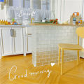 20Pcs Dollhouse Mini Crystal Clear Bricks Water Ripple Crystal Glass Bricks Model Dollhouse Micro Scene Construction Props. 