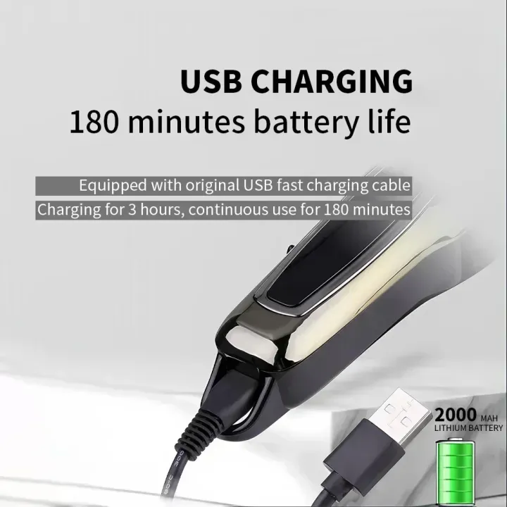 Kemei%20Men%20Hair%20Clipper%20KM-PG1990A%20USB%20Rechargeable%20Electric%20Professional%20Cordless%20Hair%20Trimmer%20Men's%20Hair%20Cutting%20Machine%20Shaver%20-%20Image%205