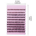 120pcs Cluster Lashes 8-16mm Wispy Individual Lashes Natural Look Lashes D Curl Fluffy Cluster Lashes DIY Eyelash Extension. 