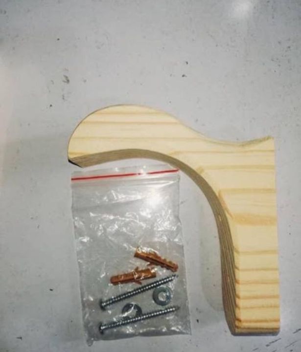 Wooden Helmet Holder
