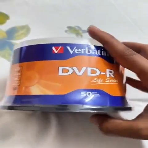 Verbatim DVD-R 4.7GB120Min (Blank DVD)_50 pc