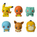 Anime Pokemon PokeBall Mini Doll Action Figures Pikachu Charmander Bulbasaur Original Genuine Model Ornament Toys Birthday . 