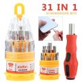 SCREWDRIVER SET 31 IN 1 ROUND MODEL MEGNATIC - HAND TOOLS- EASY USE-COMPLETE SET. 