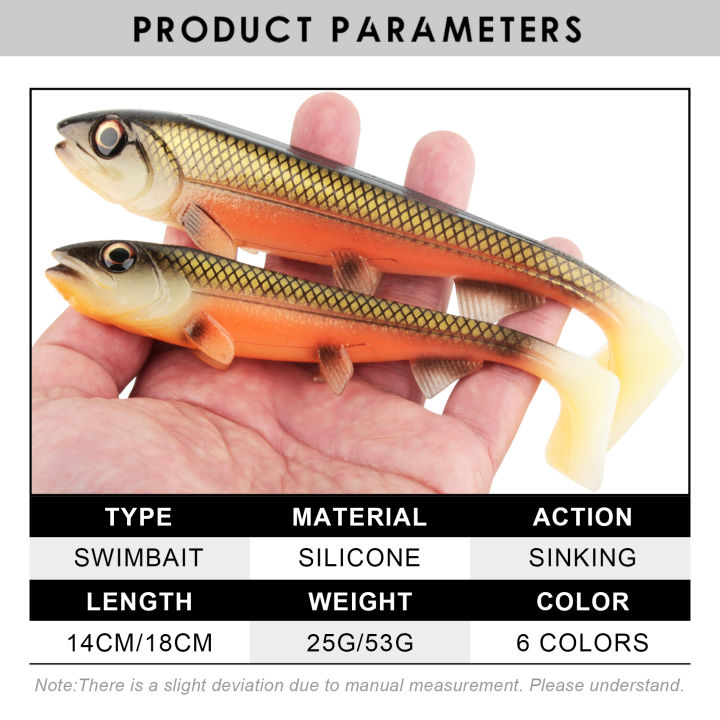 Spinpoler%20Bombshad%20Square%20Tail%20Swimbait%20Shad%20Pike%20Lures%2014cm%2018cm%20Printing%20Silicone%20Artificial%20For%20Big%20Catch%20Sea%20Fishing%20Wobbler%20-%20Image%203