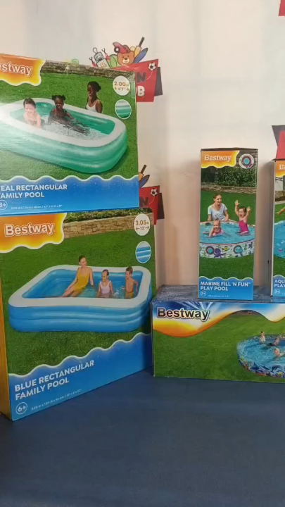 Feet Swimming Pool For Kids Rectangle Bestway foot