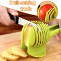 Handheld Lemon Tomato Slicers, Multipurpose Kitchen Fruit Food Tongs Vegetable Slicer Potato Cutter Onions Holder Easy Slicing Helper Tools Slicer Chopper Fruits Cutter. 