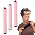 Heatless Hair Curlers Curling Rod Headband No Heat Hair Rollers Lazy Curls with Hook Sleeping Soft Flexi Rod Hair Styling Tools.