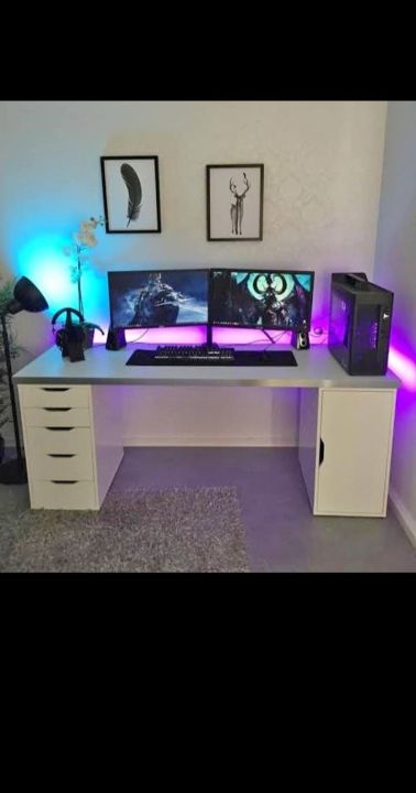 5 Drawer and CPU Cabin 60 inch Gaming Table .Special for PC gaming. Home office desk