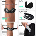 GTUBIKE 1PCS Patella Band Protection Kneecap Knee Tendon Support Strape Brace Adjustable Absorption Compression Pad Basketball.