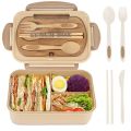 Bento Box Adult Lunch Box, Containers For Adults Men Women With 4 Compartments, Lunchable Food Container Back To School. 