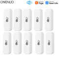 Tuya WiFi Temperature Humidity Sensor Smart Life Remote Monitor For Smart Home Work with Alexa  Assistant. 