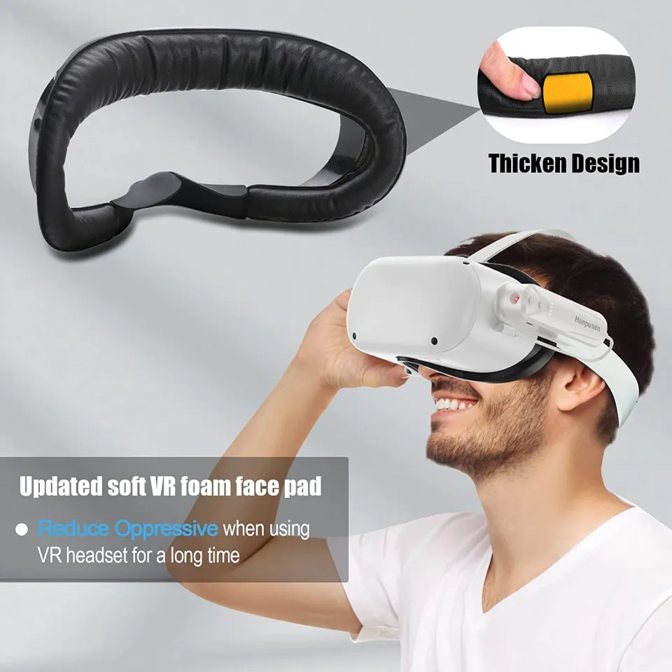 Hanpusen Face Cushion Pad for Oculus Quest Accessory VR Fitness