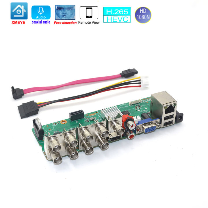 Dvr 8 Channels 1080N Board Xmeye Video surveillance Recorder Module ...
