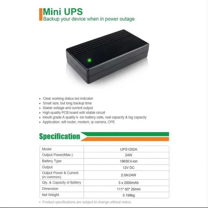 WiFi%20Router%20UPS%20Power%20Bank%2012%20Volts%201A%201.5A%20Tp%20Link%20Tenda%20PTCL%20Fiber%2012v%20Router%20-%20Image%208