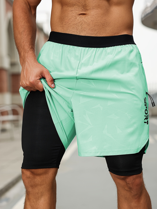 Men's casual sporty trendy running shorts