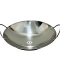 Stainless Steel Wok Stir Fry Pans Traditional Chinese Japanese Woks Pan Cooking Pot with D.... 