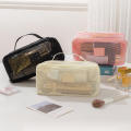 Makeup Organizer Female Toiletry Kit Bag Make Up Case Storage Pouch Vanity Storage, Cosmetic Bag, Organizer Bag For Travel Zip. 