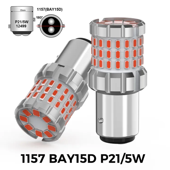 BMTxms%201157%20P21/5W%20BAY15D%20LED%20BAZ15D%20P21/4W%20BAW15D%20PR21/5W%20Red%20Brake%20Light%20Car%20Tail%20Stop%20DRL%20Lamp%20For%20HYUNDAI%20Opel%20Toyota%20Suzuki%20-%20Image%208