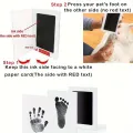 4Pack Pet Pawprint Ink Pad For Dogs & Cats, Pet Footprint Pad For Memorizing Memorial Supplies. 