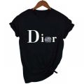 Men's and Women's Letter Printed Short Sleeved Shirt Basic  Round Neck T-shirt Fashionable Casual Short Sleeved Summer Brand New. 