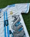 Premium Quality Lionel Messi Argentina Special Edition Jersey Half Sleeve. 