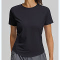 2026 Summer Hot New Women's Sports T-Shirt Outdoor Running Short Sleeve Blue Crewneck Back Mesh Breathable Quick-drying Base Top. 