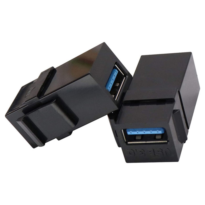 USB 3.0 Keystone Jack Inserts Connect Equipment with USB Port Female ...