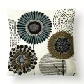 1pc Nordic Geometric Cushion Cover Digital Printed Linen Pillow Case for Sofa Home Decor Pillowcase. 