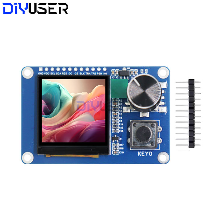 1.54%20inch%20TFT%20LCD%20Display%20Module%20with%20EC11%20Rotary%20Encoder%20Button,%20IIC/I2C%20SPI%20Interface%20240x240%20for%20Arduino%20ESP32%20ESP8266%20DIY%20-%20Image%203