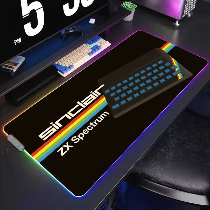 Retro%20Sinclair%20Zx%20Spectrum%20For%20Rgb%20Mouse%20Pad%20Xxl%20Steelseries%20Laptop%20Mat%20Gaming%20Backlit%20Keyboard%20Gamer%20Table%20Deskpad%20-%20Image%203