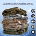 Camouflage Netting Tactical Mesh Net Camo Scarf for Wargame Sports Hunting Shooting Wild Photography Sniper Camo Mesh Scarves. 