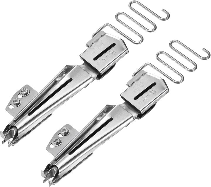 Sewing Machine Folder, 11/8" Inlet 3/8" Outlet Stainless Steel Flat