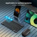 Wireless Keyboard and Mouse Rechargeable Bluetooth-compatible Keyboard For Laptop Tablet Phone Ipad For Android iOS Windows. 