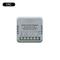 MOES Tuya ZigBee Smart Mini Switch Module Electricity Consumption Monitor Light Switch 1 Gang 16A Breaker Support Alexa  lightify. 