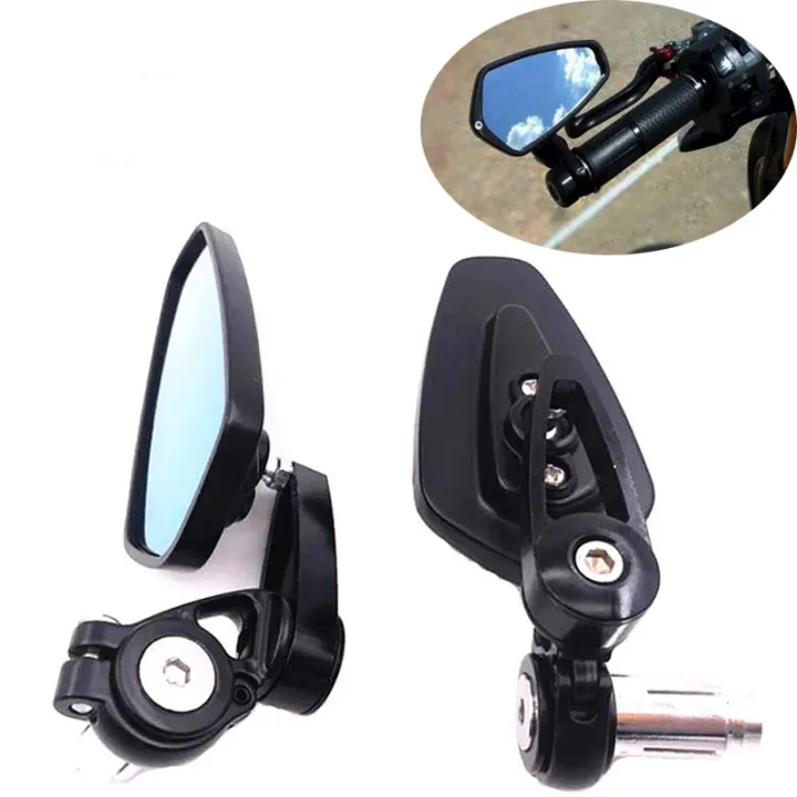 2Pcs%20Motorcycle%20Mirrors%20Fits%20for%207/8"%2022mm%20Bar%20End%20Side%20Rearview%20Mirror%20Universal%20Motorbike%20Bike%20Handlebar%20Rear%20View%20Mirrors%20-%20Image%207
